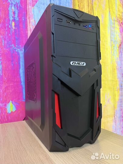 Современный Am4 A8-9600,12Gb DDR4,SSD256