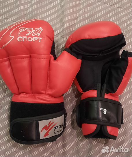 Защита голени и перчатки