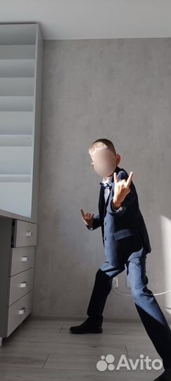 Школьный костюм для мальчика 140