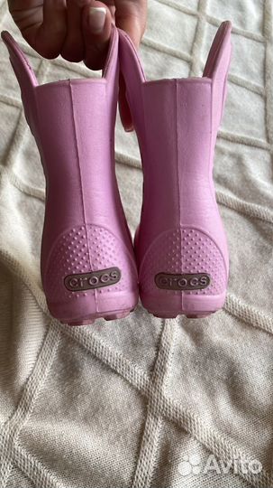 Резиновые сапоги crocs c7