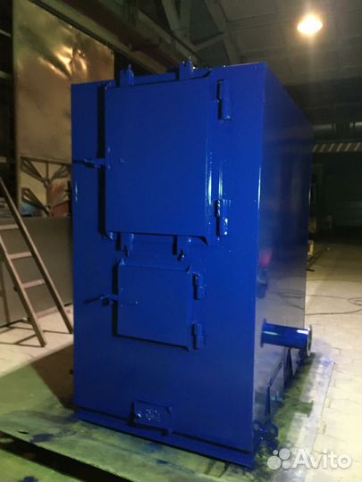 Котел водогрейный на древесных отходах