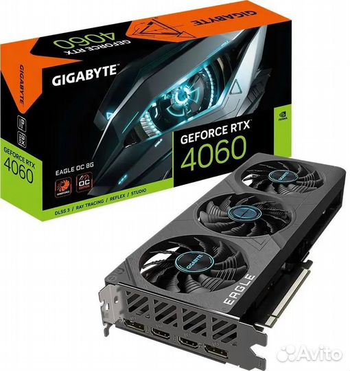 RTX 4060 Gigabyte Eagle OC 8Gb (Гарантия, Новая)