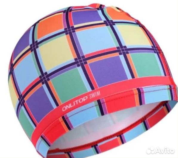 Очки и шапочки для плавания новые
