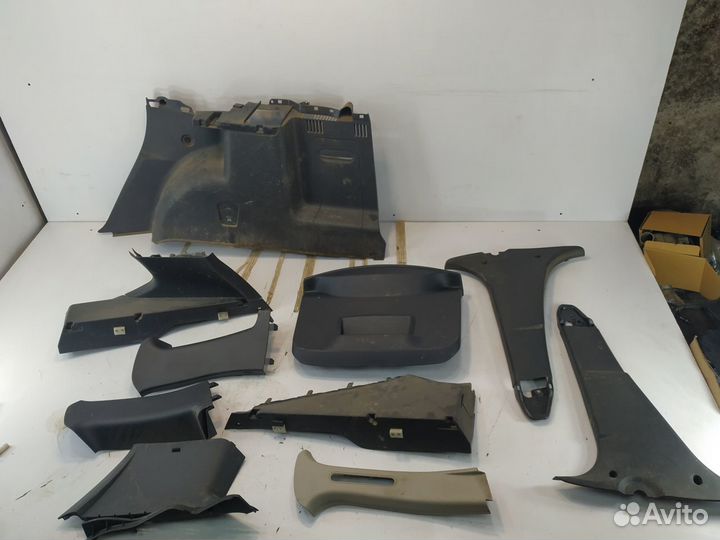 Renault duster пластик салона Накладка