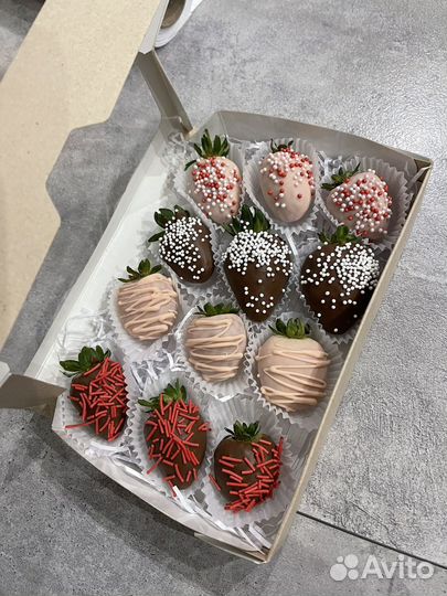 Клубника в бельгийском шоколаде