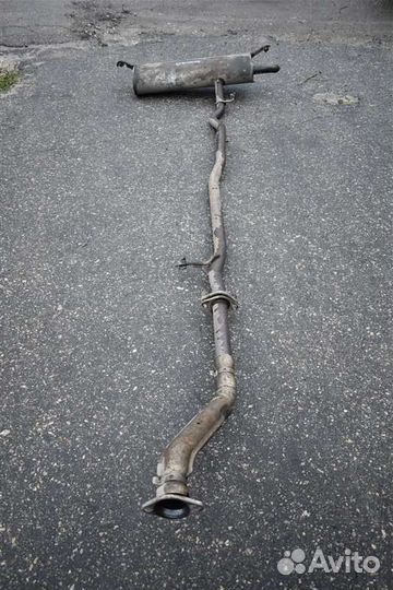 Глушитель Nissan Qashqai 1 поколение дорест К9К