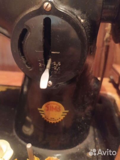 Швейная машинка Подольск 2м СССР со станиной