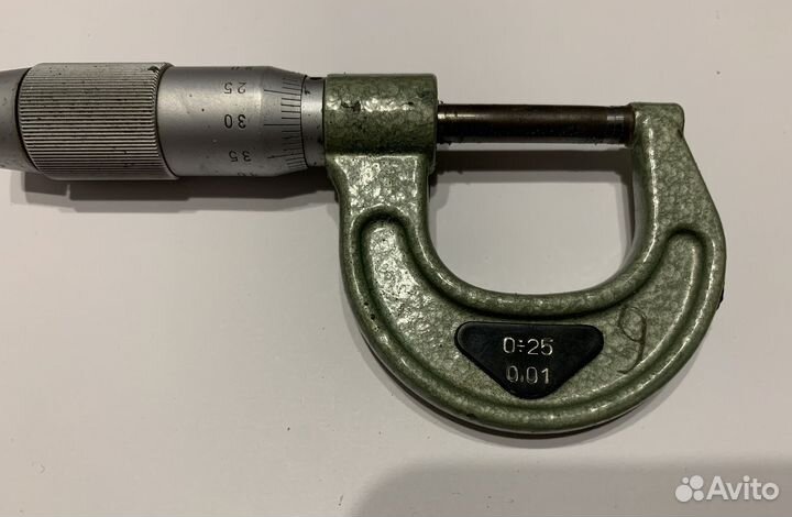 Микрометр 0 25 vis СССР