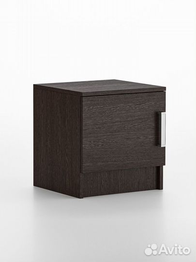 Тумба / прикроватная тумба / с полками / закрытая