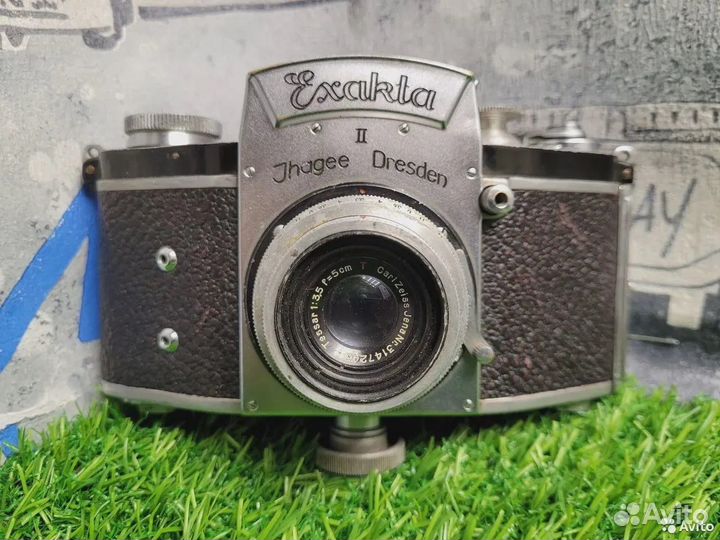 Фотоаппарат Exakta II Jhagee Dresden + Tessar 1:3