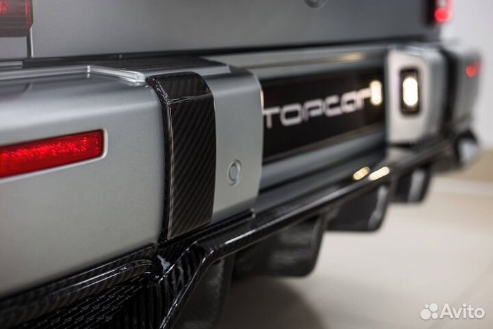 Карбоновые накладки бамперов для G-class W463A