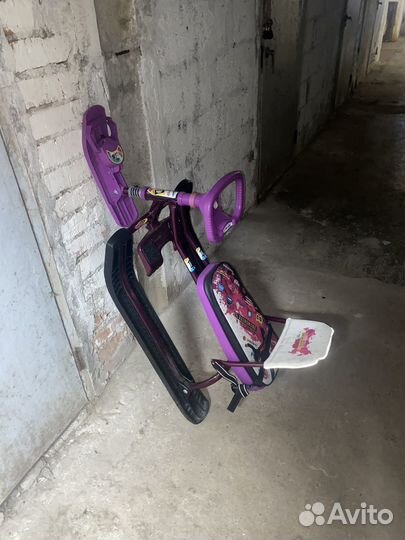 Снегокат nika kids бу