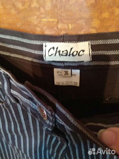 Брюки хлопок с эластаном