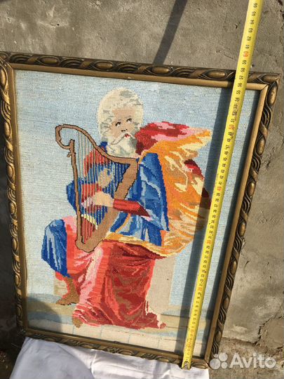 Картина,вышивка,ссср,1960-е