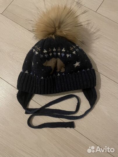 Шапка для мальчика зимняя