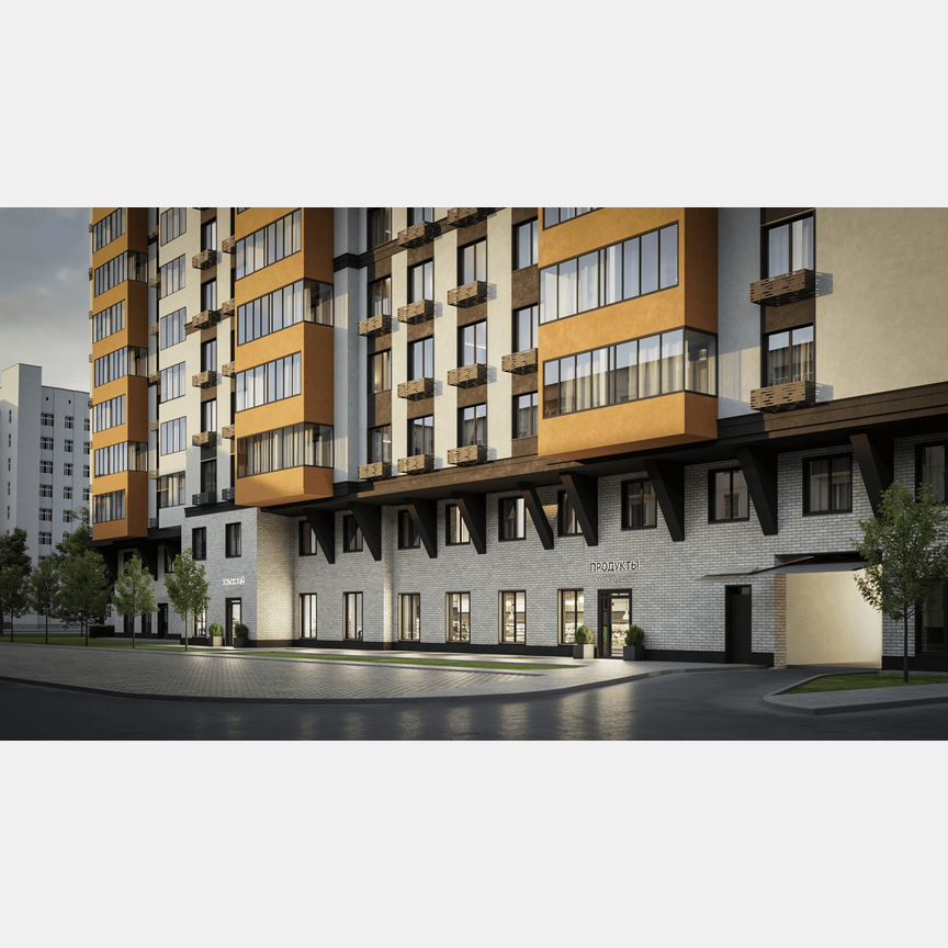 1-к. квартира, 39,5 м², 6/17 эт.