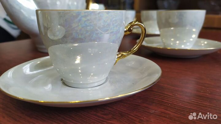 Сервиз кофейный фарфоровый