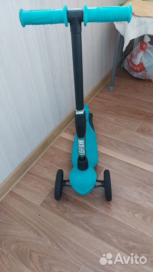 Самокат трёхколёсный Дерзкий бирюзовый