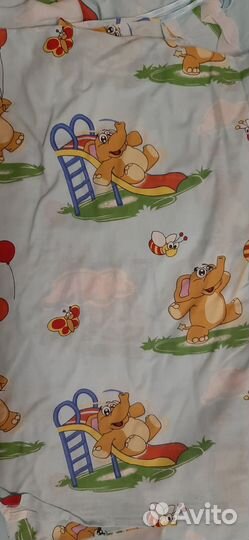 Комплект в детскую кроватку с бортиками