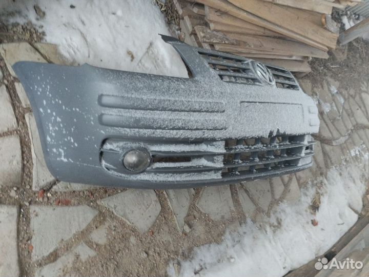 Бампер передний vw caddy 3