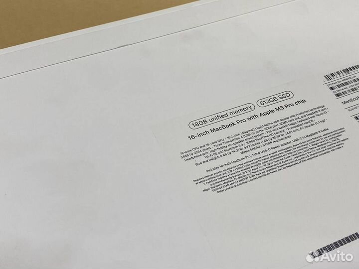 Macbook Pro 14 M3 Pro 18gb 1tb сша/рус