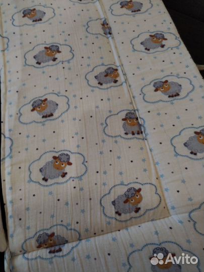 Мягкие бортики в кроватку