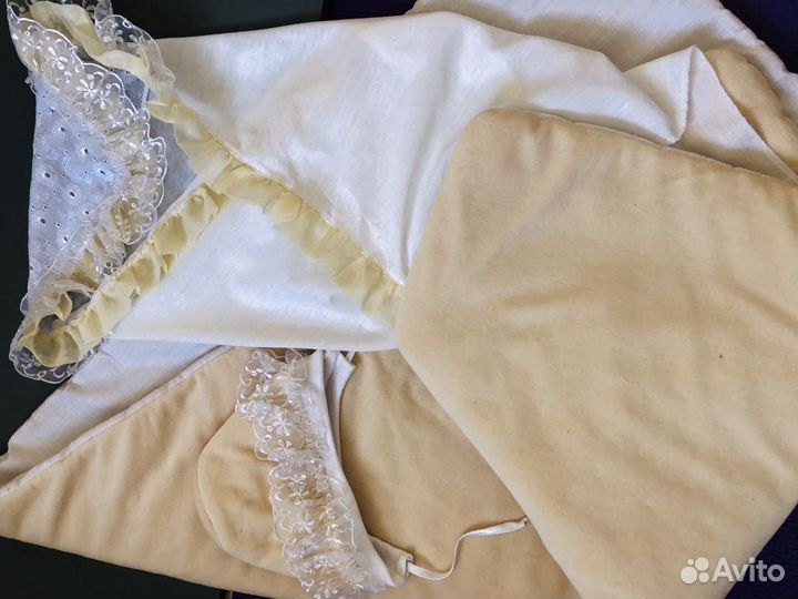 Велюровый комплект на выписку