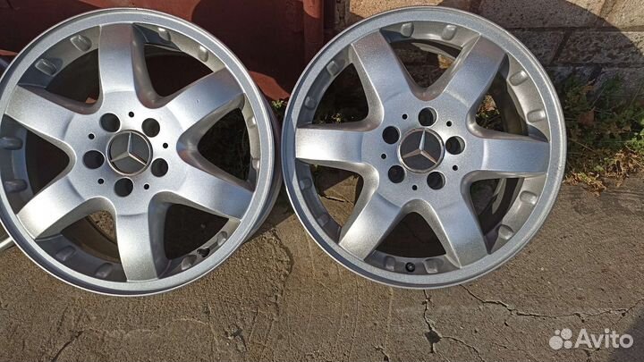 Оригинальные диски r17 mercedes