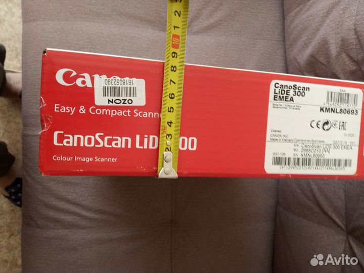 Коробка от сканера canon