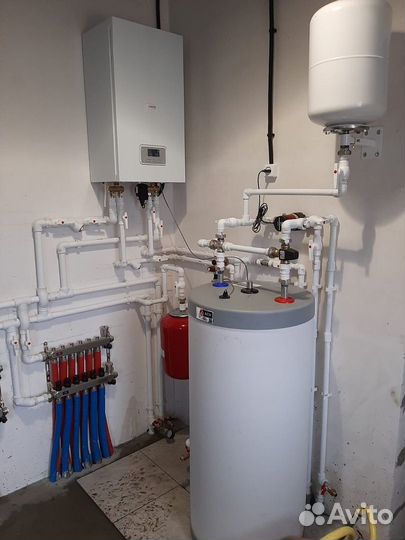 Отопление Монтаж теплых полов Монтаж отопления