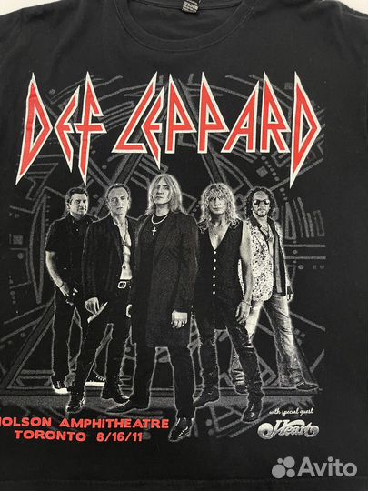 Футболка Def leppard 2011