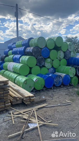 Бочка металлическая 200л