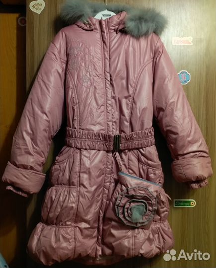 Пальто зимнее 152 см