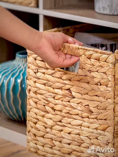 Коробка для хранения Корзина плетеная