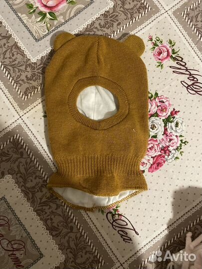 Шапка шлем 6-9 месяцев
