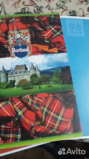 Тетради в клетку 96 листов девчачьи