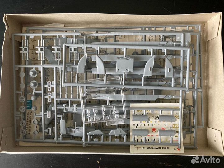 Сборная модель вертолёта MI - 28 havoc