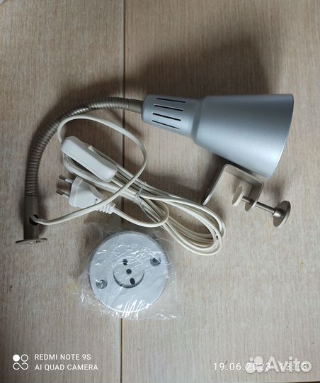 Светильник потолочный, настенный IKEA kvart