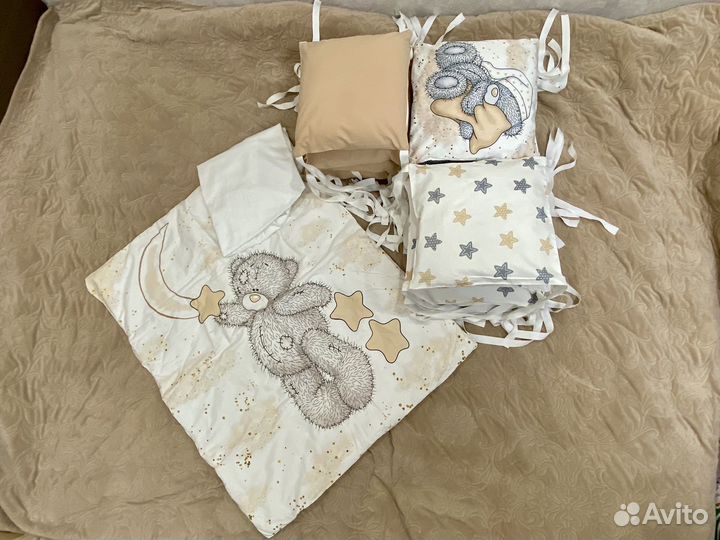 Бортики в детскую кроватку 