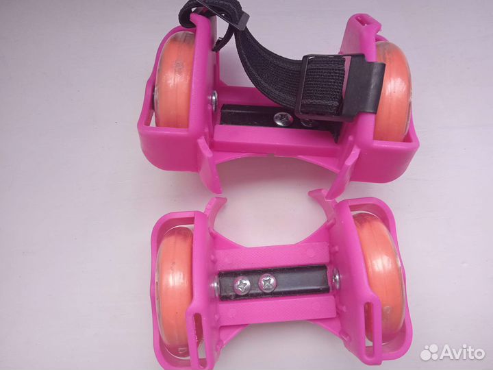 Ролики на кроссовки без одной резинки