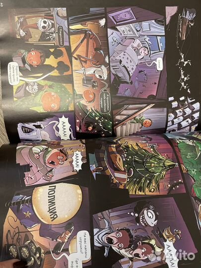 Книга комиксы новая