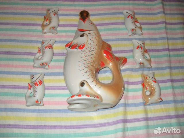 Рыбки фарфоровые набор