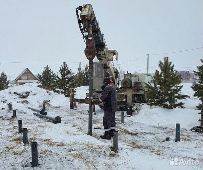 Винтовые сваи напрямую от завода