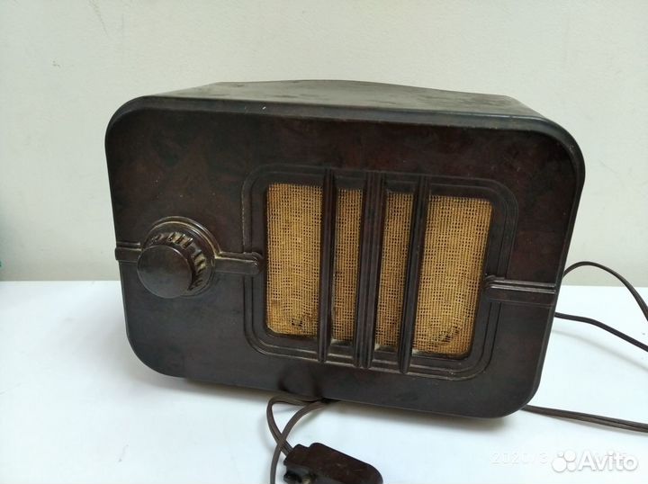 Громкоговоритель уфа Карболитовый 50е СССР редкий