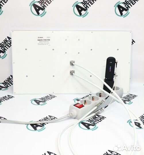 4g модем с wifi панельная антенна mimo комплект