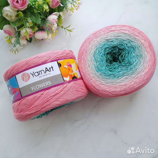 Пряжа YarnArt Flowers