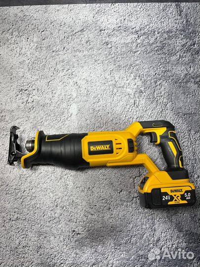 Аккумуляторная сабельная пила dewalt 24в