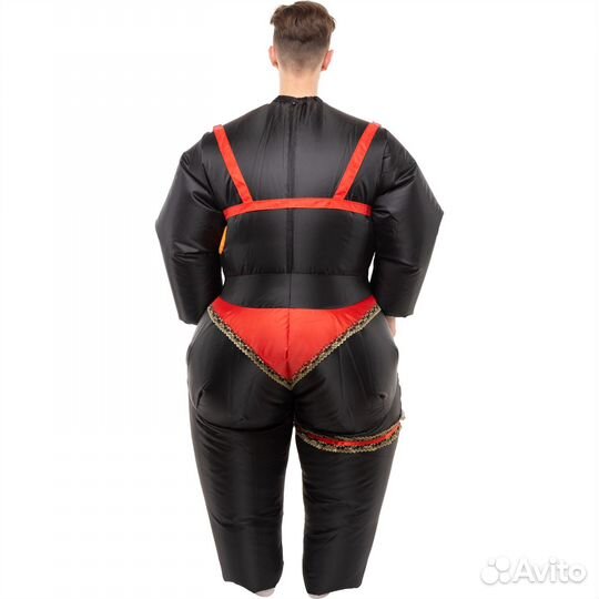 Аренда Карнавальный надувной костюм Стриптизерша