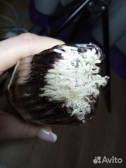 Свечи восковые черные №20