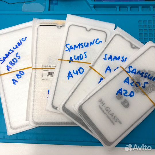 Защитное стекло на samsung